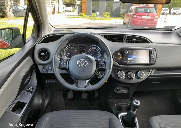 Toyota Yaris cena 54900 przebieg: 70000, rok produkcji 2019 z Krzeszowice małe 497